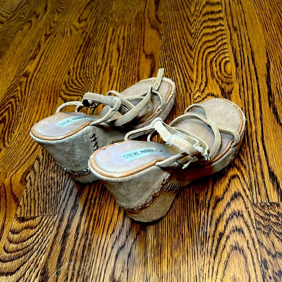 STEVE MADDEN women’s size 6 wedges - Picture 3 of 5